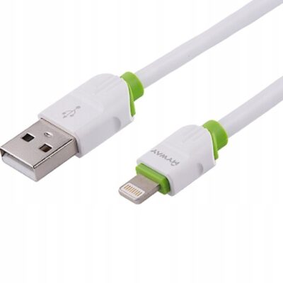 Kabel MYWAY silikonowy 100cm USB – Lightning