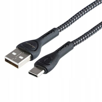 KABEL MYWAY PODŚWIETLENIE LED 2M USB > USB C