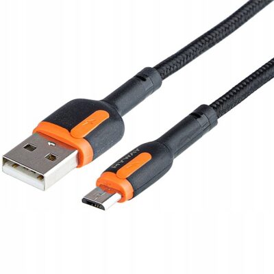 KABEL MYWAY W OPLOCIE, 100 CM, USB > MICRO USB
